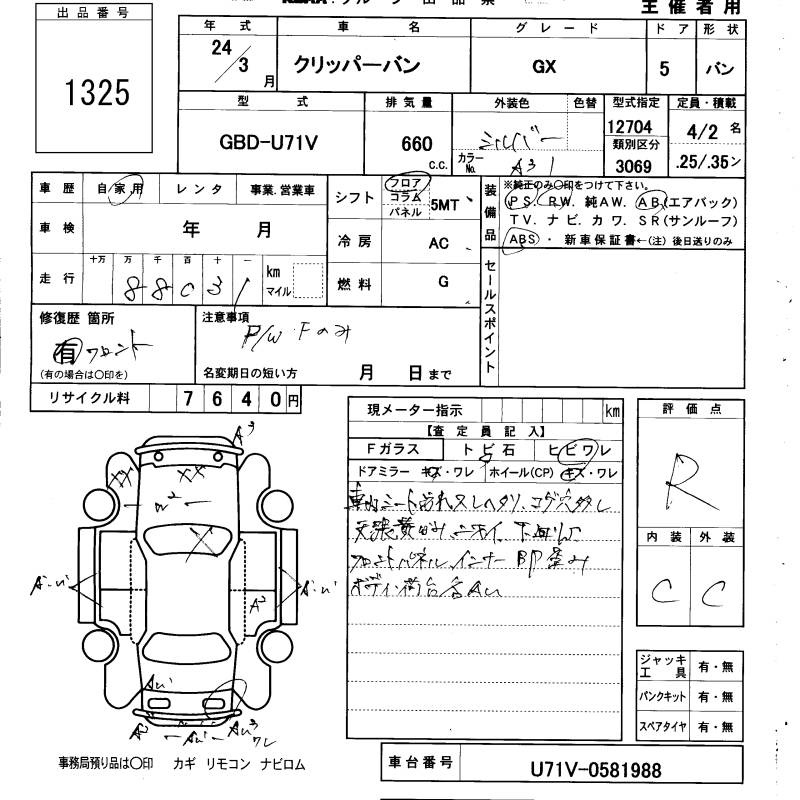 NISSAN NV100 CLIPPER
