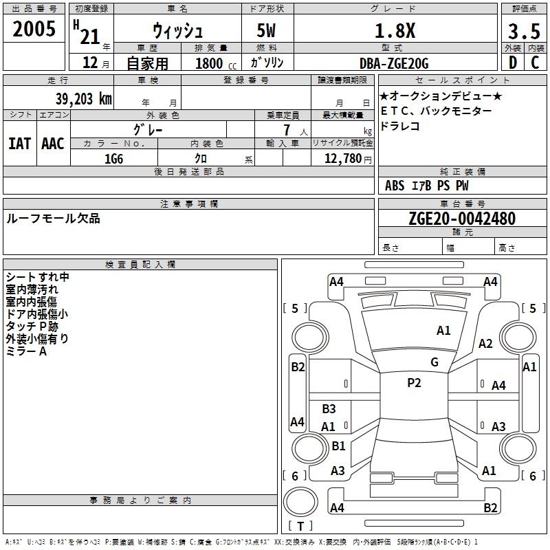 TOYOTA WISH