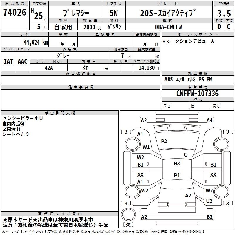 MAZDA PREMACY