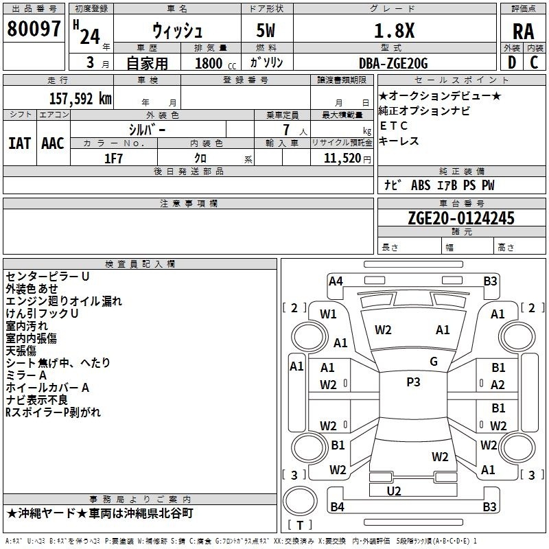 TOYOTA WISH