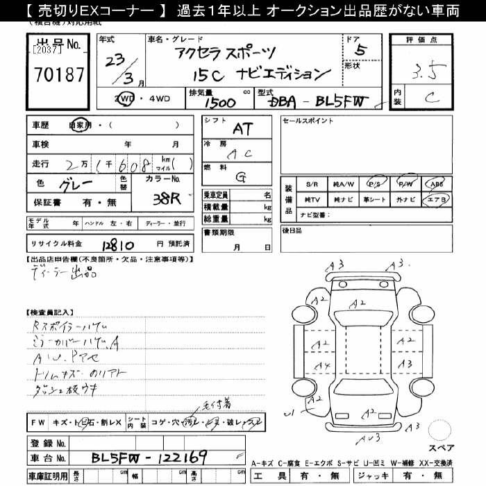 MAZDA AXELA