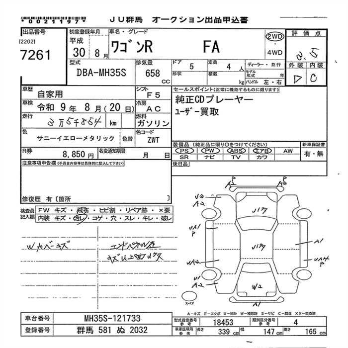 SUZUKI WAGON R