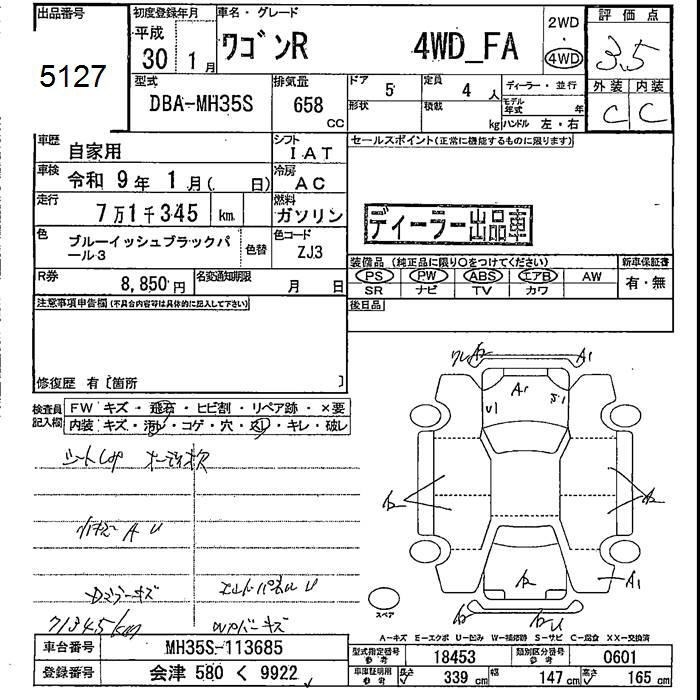 SUZUKI WAGON R