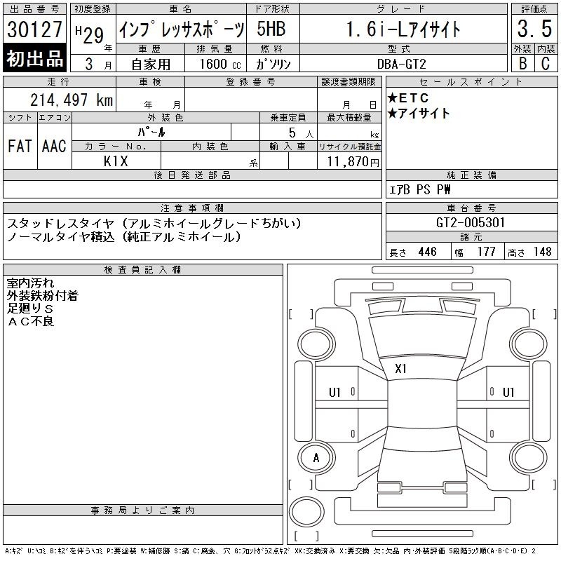 SUBARU IMPREZA