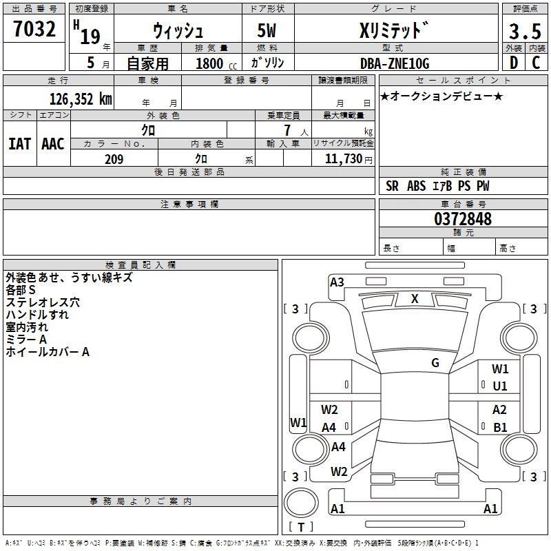 TOYOTA WISH