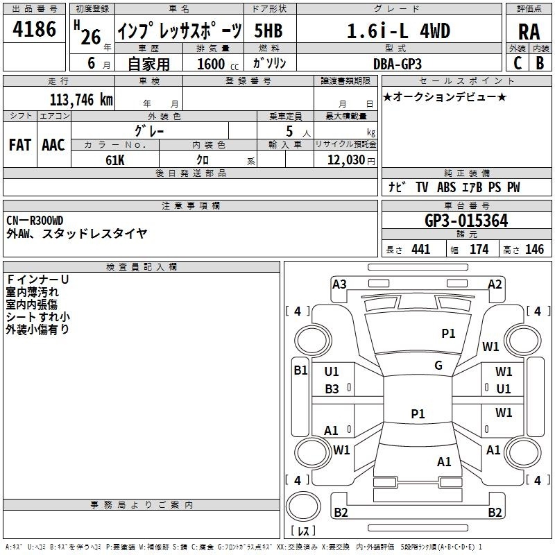 SUBARU IMPREZA