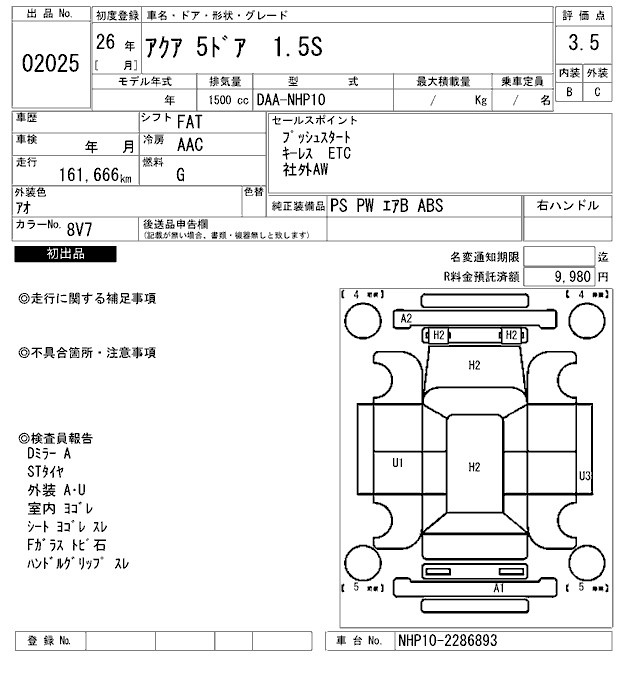 TOYOTA AQUA