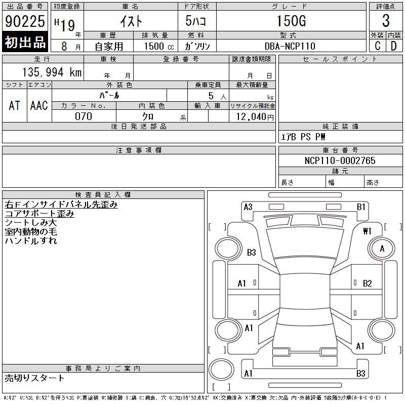 TOYOTA IST