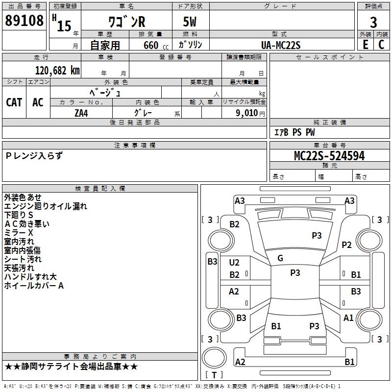 SUZUKI WAGON R