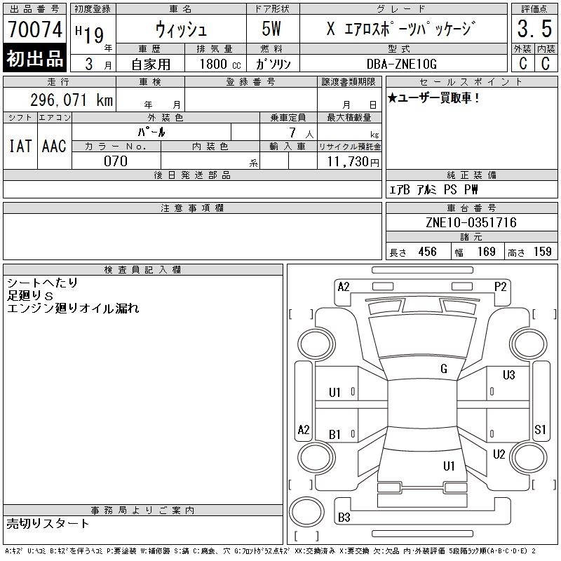 TOYOTA WISH