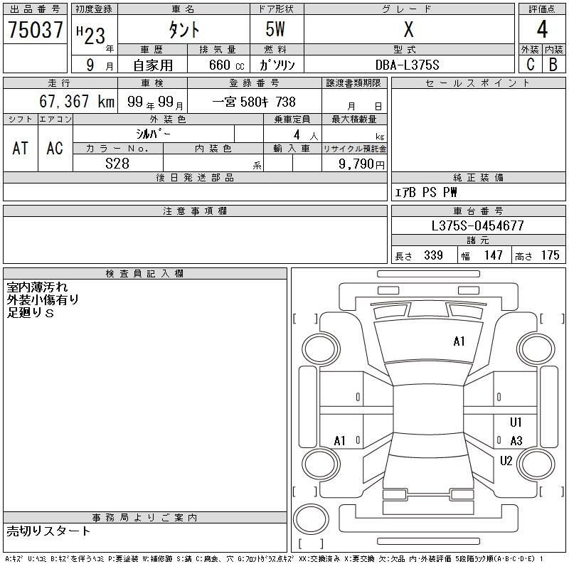 DAIHATSU TANTO