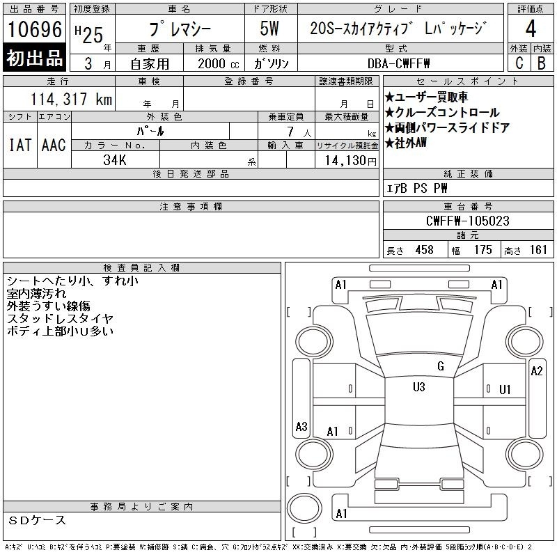 MAZDA PREMACY