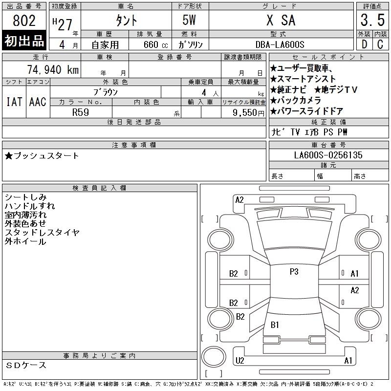 DAIHATSU TANTO