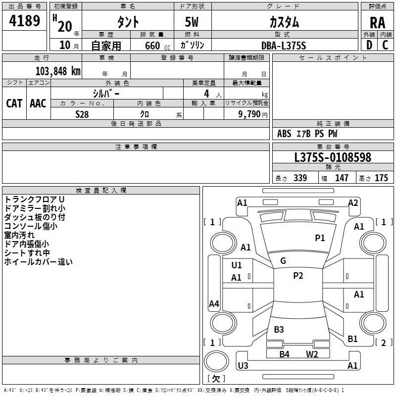 DAIHATSU TANTO