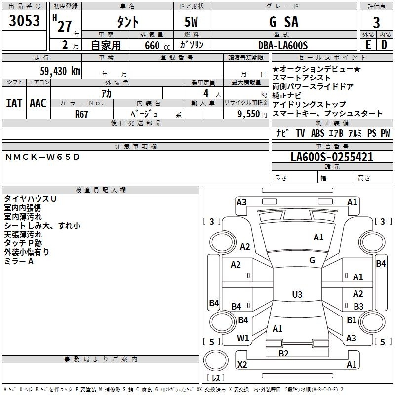 DAIHATSU TANTO