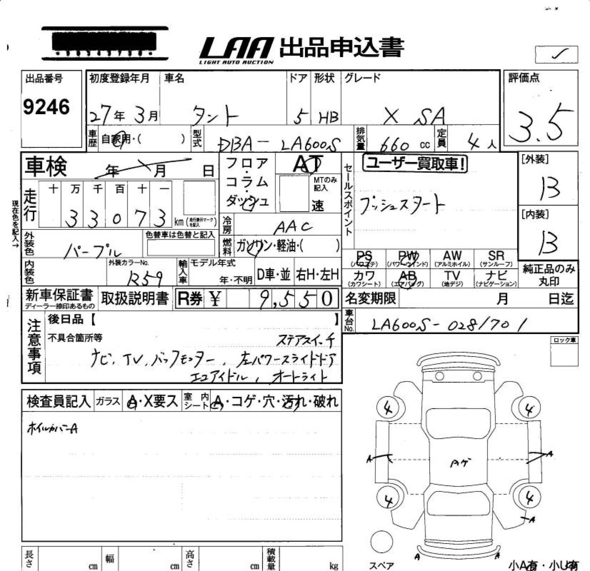 DAIHATSU TANTO