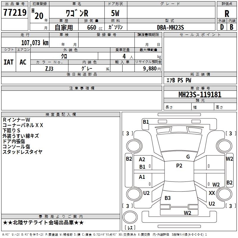 SUZUKI WAGON R