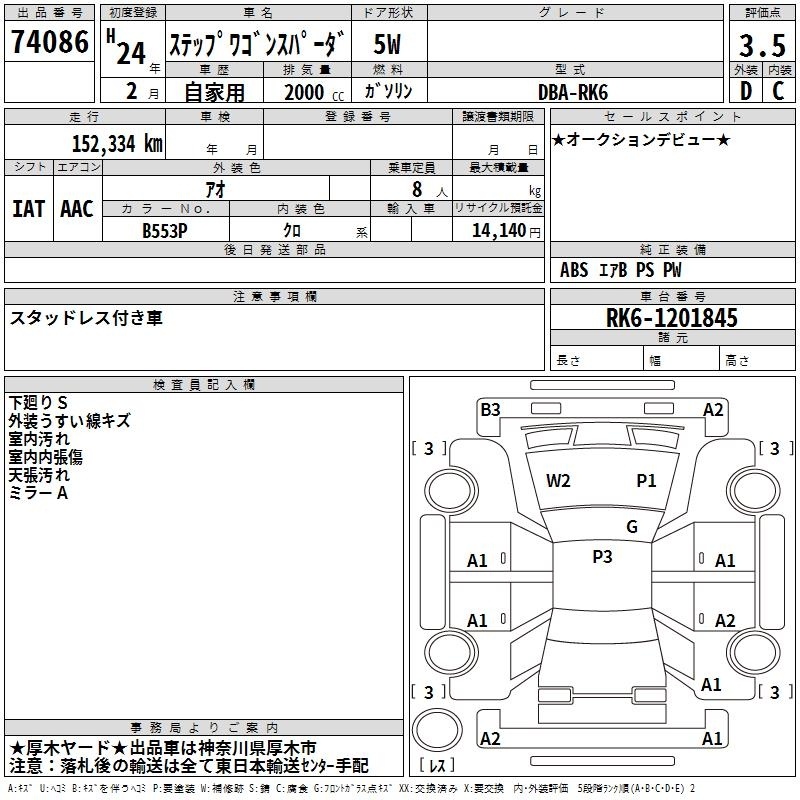 HONDA STEPWGN