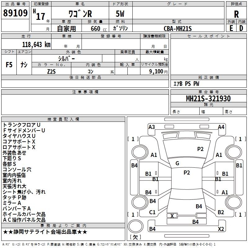 SUZUKI WAGON R