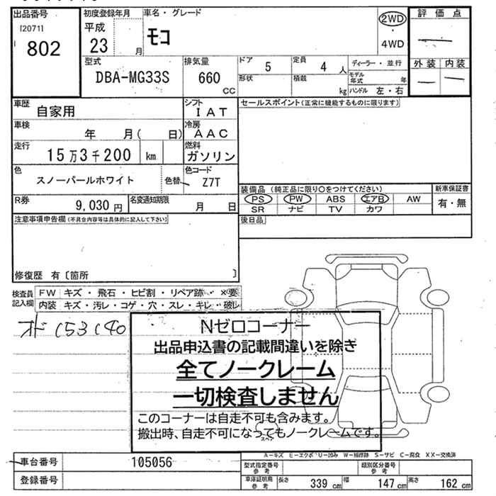 NISSAN MOCO