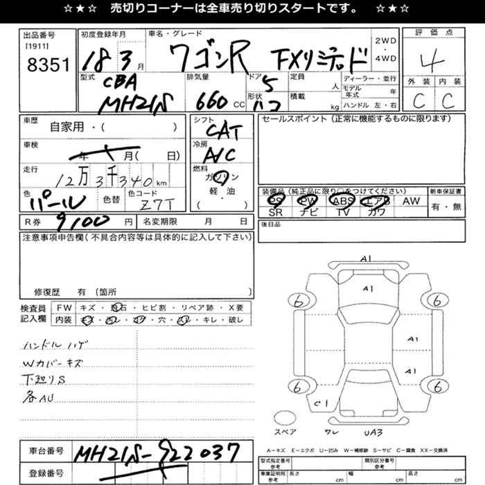 SUZUKI WAGON R