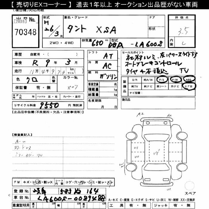 DAIHATSU TANTO