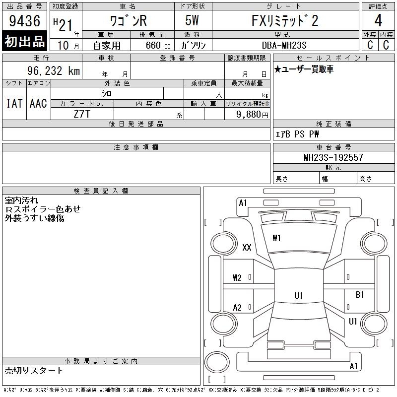 SUZUKI WAGON R