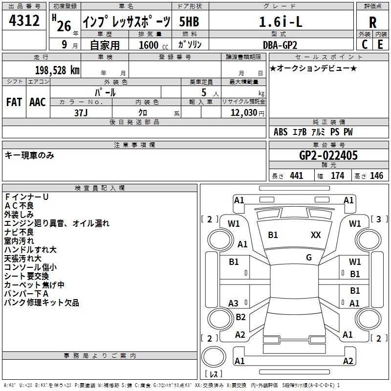 SUBARU IMPREZA