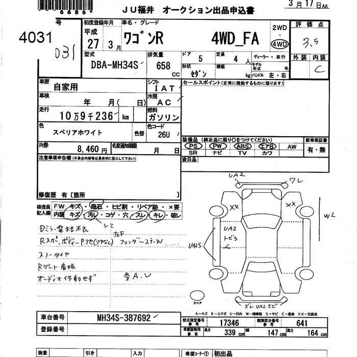 SUZUKI WAGON R