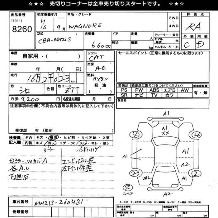 SUZUKI WAGON R