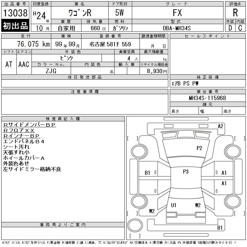 SUZUKI WAGON R