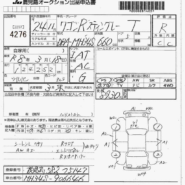 SUZUKI WAGON R