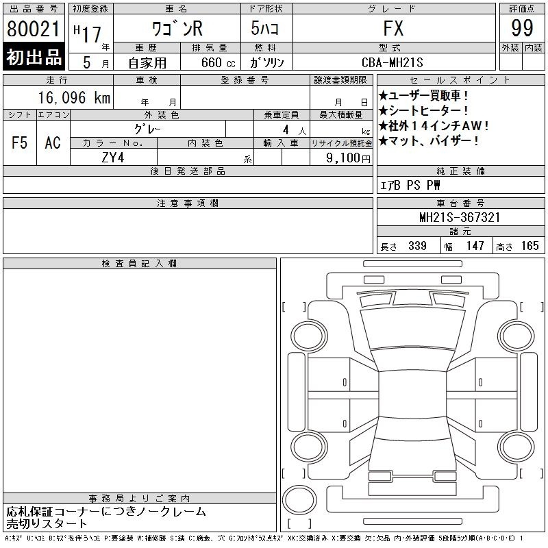 SUZUKI WAGON R