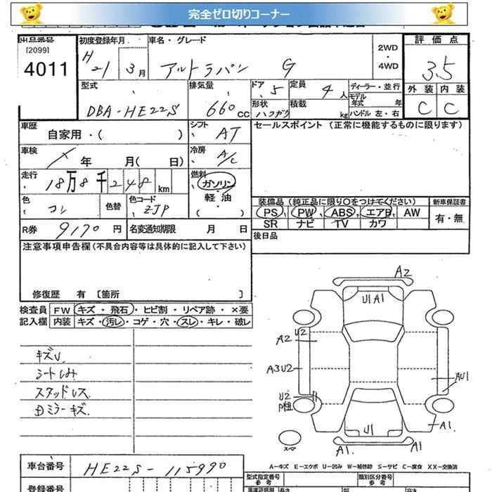 SUZUKI ALTO LAPIN