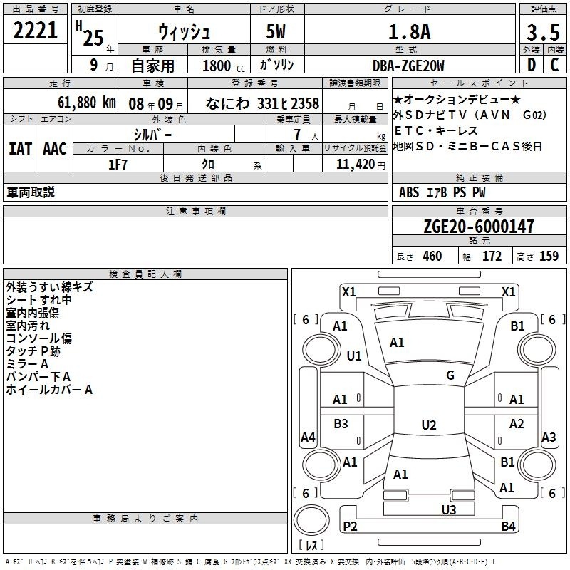 TOYOTA WISH