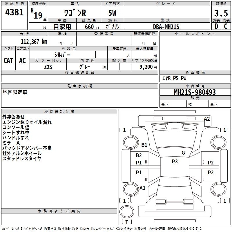 SUZUKI WAGON R