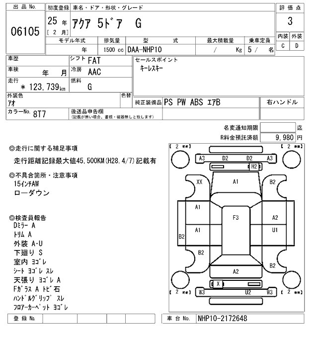 TOYOTA AQUA