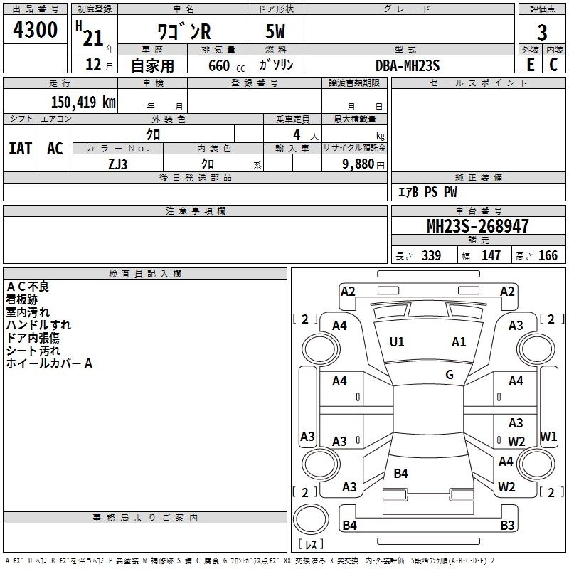 SUZUKI WAGON R
