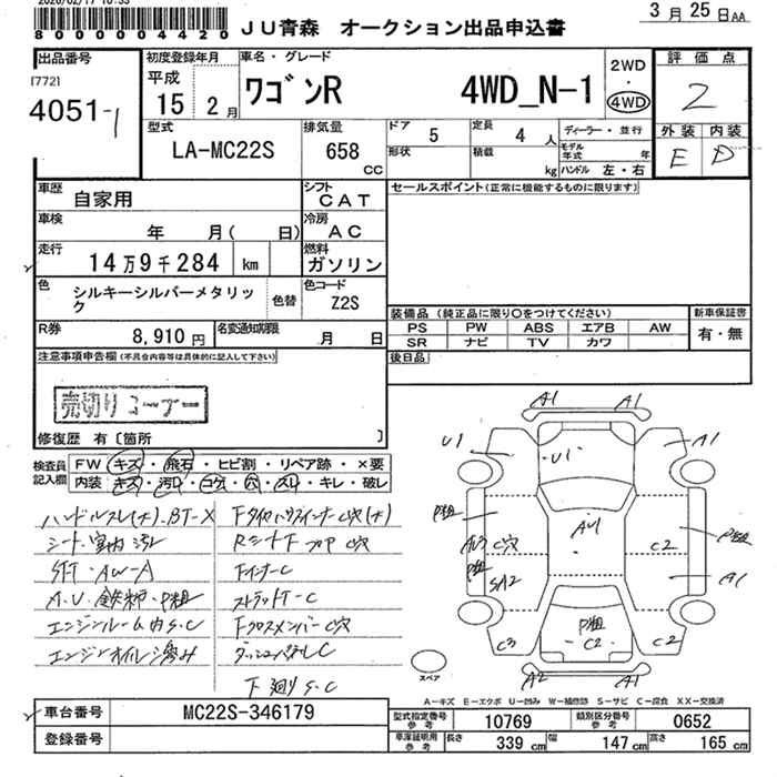 SUZUKI WAGON R