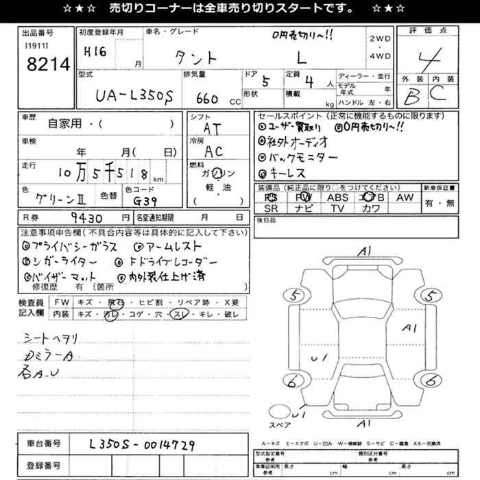 DAIHATSU TANTO