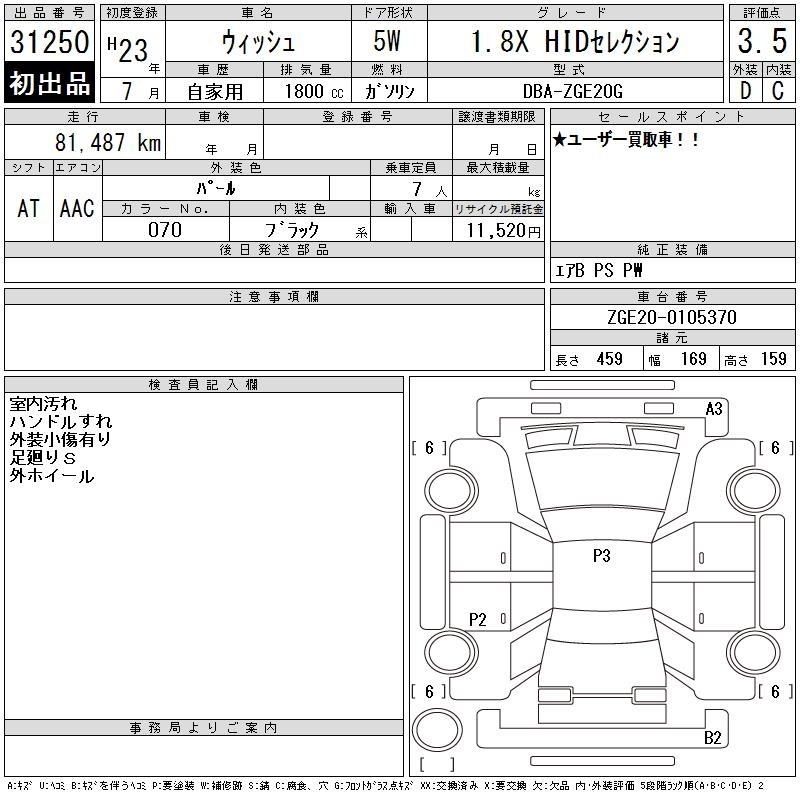 TOYOTA WISH