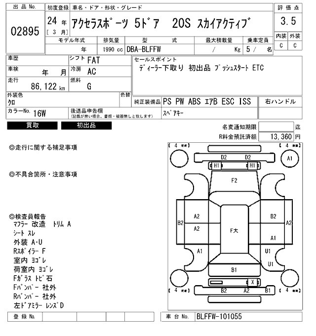 MAZDA AXELA