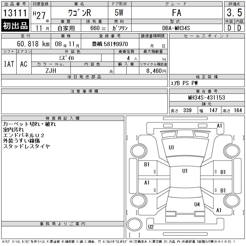 SUZUKI WAGON R