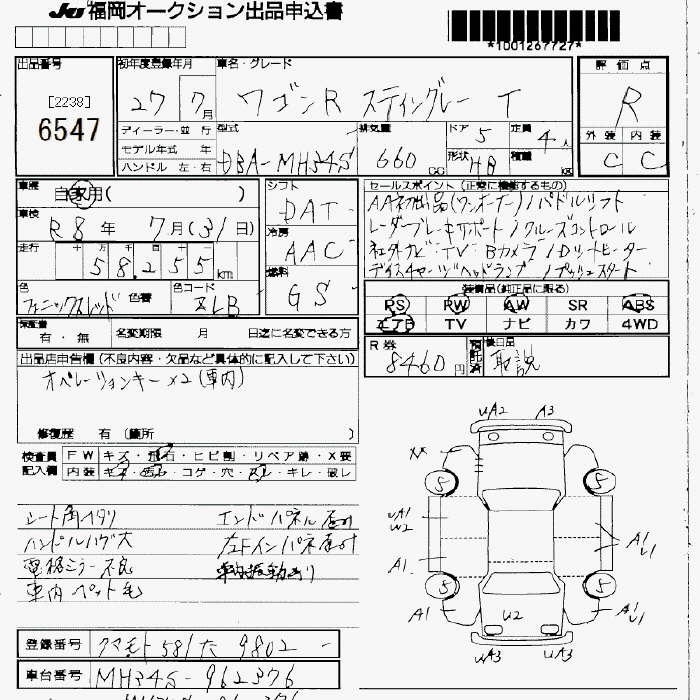 SUZUKI WAGON R