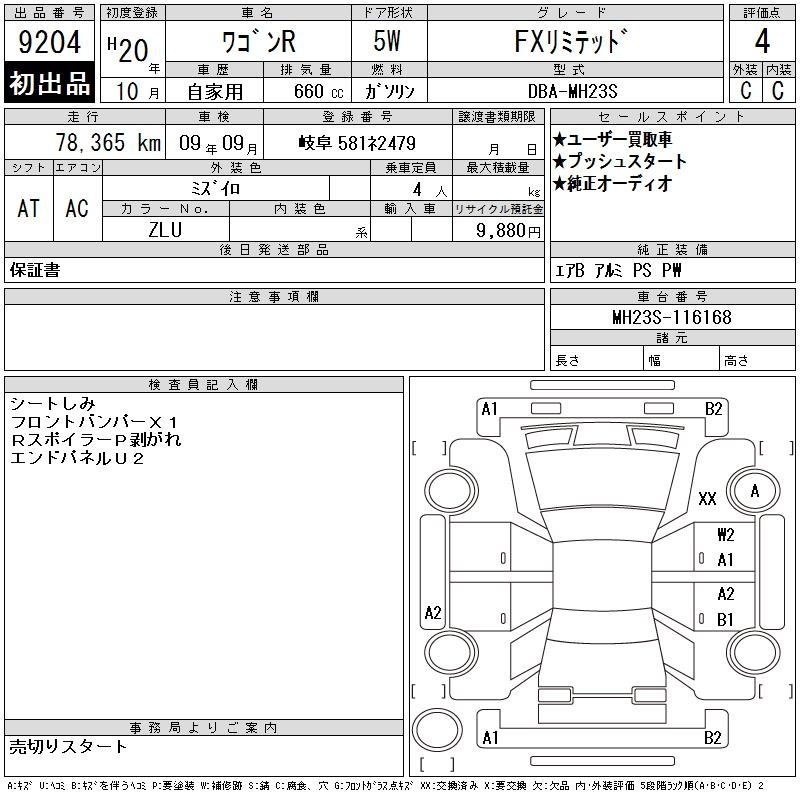 SUZUKI WAGON R
