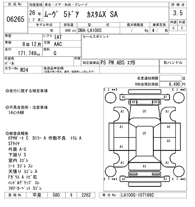 DAIHATSU MOVE