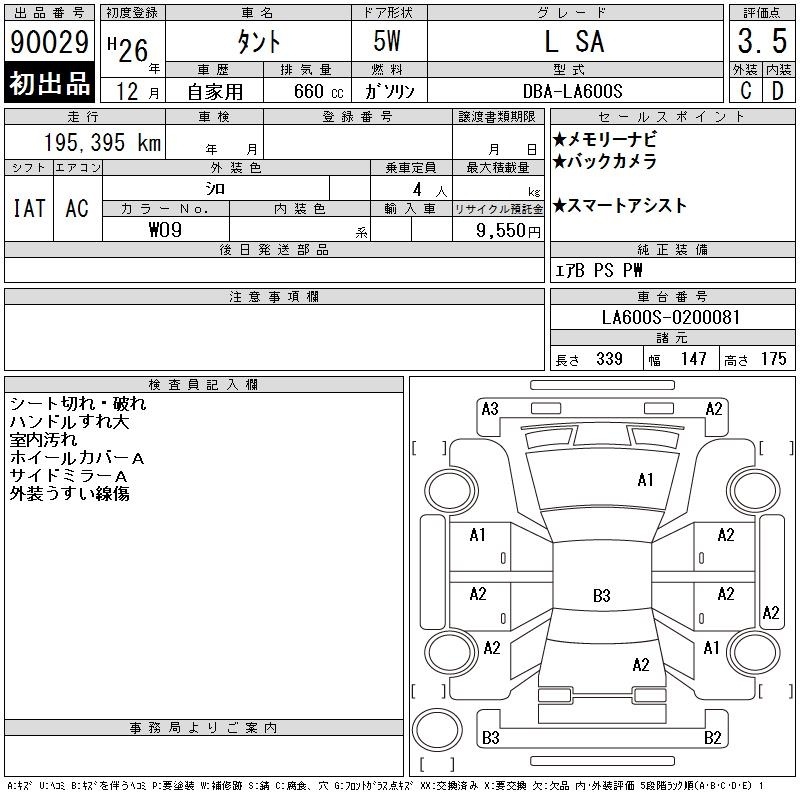 DAIHATSU TANTO