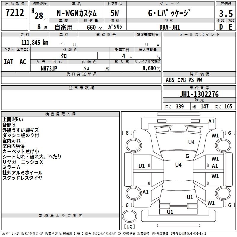 HONDA N-WGN