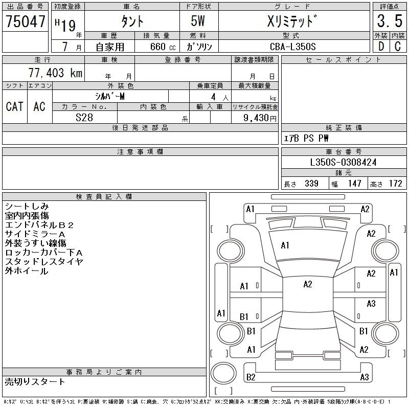 DAIHATSU TANTO