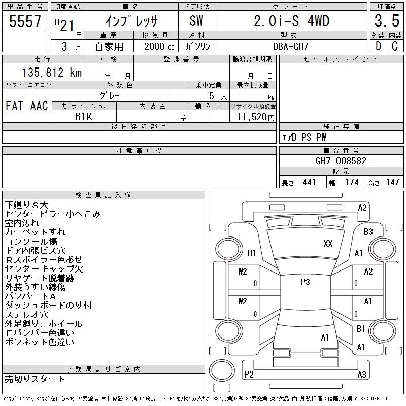 SUBARU IMPREZA